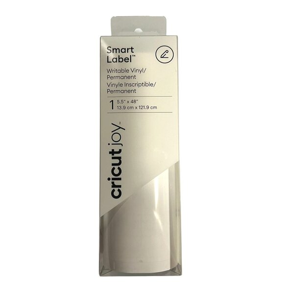 Cricut Joy Smart Label Writable Vinyl White - Picture 1 of 9